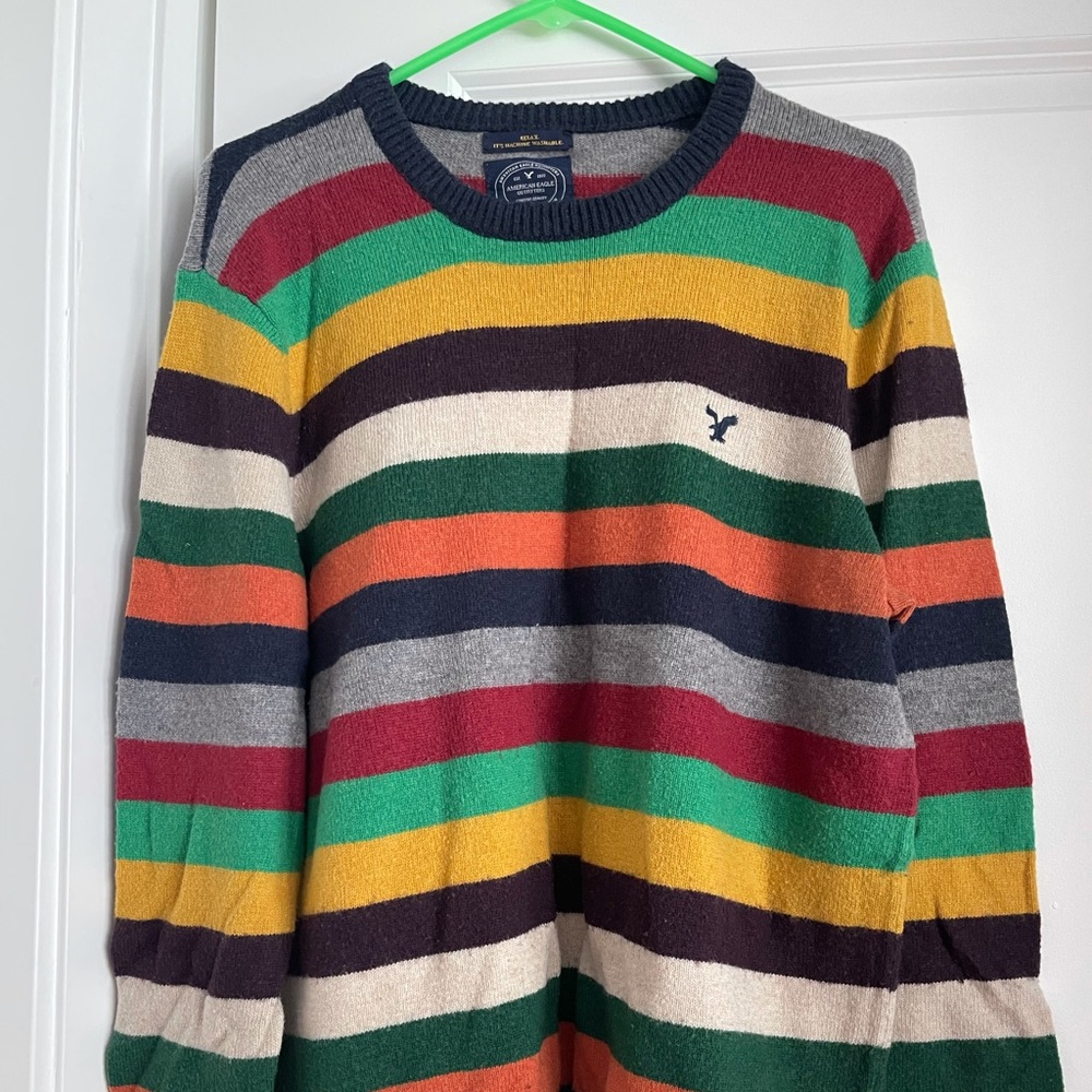 Multi-Colored American Eagle Sweater